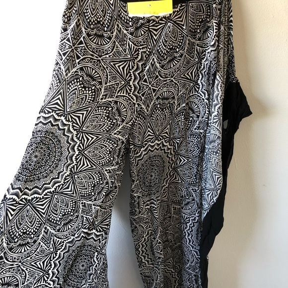 La Blanca Tie Front Side Slit Pant Swim Cover-up - Picture 7 of 10